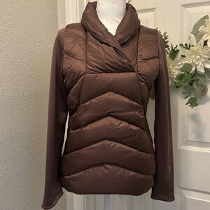 Indygena Purple Duck Down Poplun Jacket